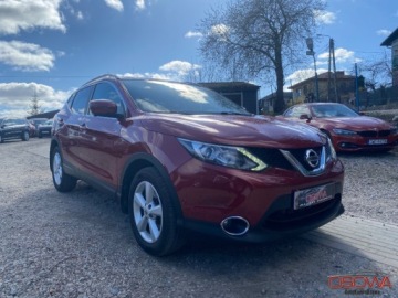 Nissan Qashqai II Crossover 1.2 DIG-T 115KM 2017 Nissan Qashqai 1.2i turbo full opcja ledy kamery 360 skory Navi bezwypadk, zdjęcie 5