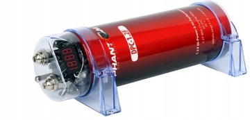 Phantom DPC-1.2F - Автомобильный конденсатор 1.2F до 700 Вт RMS ЖК-ВОЛЬТМЕТР