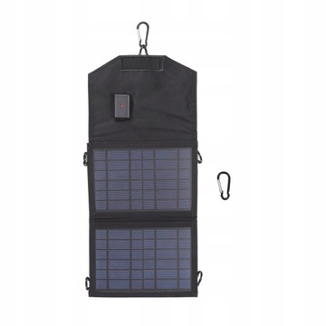 SKŁADANY PANEL SŁONECZNY 7W USB 5V