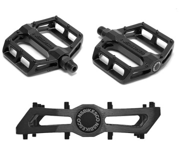 PEDAŁY ROWEROWE PLATFORMOWE NS BIKES AERIAL - BLACK # DH Enduro FR Dirt MTB