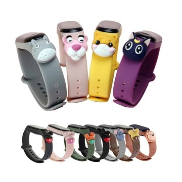 РЕМЕНЬ ДЛЯ XIAOMI MI BAND 5 6 7 РЕМЕНЬ MIBAND ДЕТСКИЕ ВЫКРОЙКИ