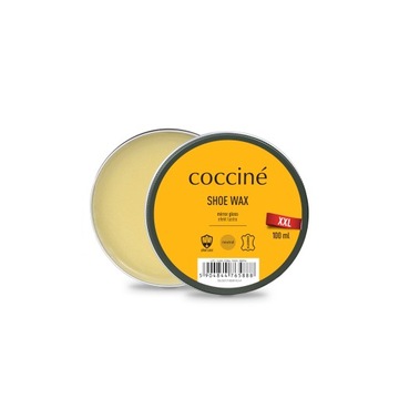 COCCINE SHOE WAX MAX 100ML PASTA DO BUTÓW NEUTRALNA SKÓRA NATURALNA WOSK