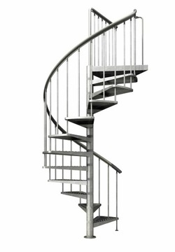 SCHODY ZEWNĘTRZNE DOLLE GARDENSPIN Ø155CM H=329