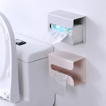 Настенная коробка для салфеток Полка для клейких салфеток Держатель для салфеток Стойка для диспенсера