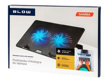 ПОДСТАВКА ОХЛАЖДАЮЩАЯ ПОДСТАВКА ДЛЯ НОУТБУКА 12–17 РЕГУЛИРУЕМЫЕ 2 ВЕНТИЛЯТОРА С USB-СВЕТОДИОДАМИ USB