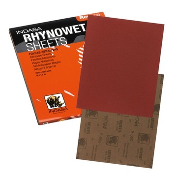 INDASA Papier ścierny wodny RED P2000 - 10 szt.