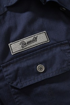 BRANDIT Luis Vintageshirt темно-синяя рубашка L
