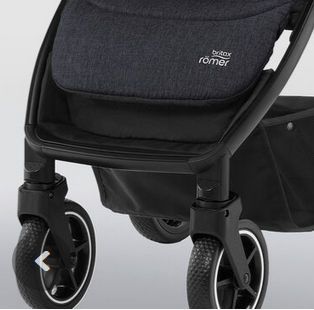 Коляска Britax Romer B-AGILE R 0-22 кг Black Shadow/ Черный