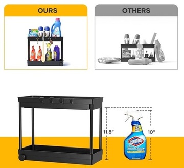 Cicilyna Organizer для шкафа, организатор для хранения под раковиной B1227