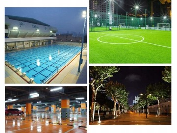 ГАЛОГЕННАЯ СВЕТОДИОДНАЯ ЛАМПА С ОТРАЖАТЕЛЕМ 100ВТ ПРОЖЕКТОР 7000лм