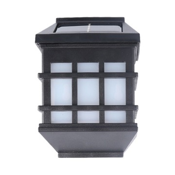 Lampa LED solarna kinkiet płomień