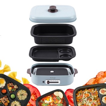 Opiekacz do kanapek 3W1 GRILL KUVINGS MULTIGRILL ELEKTRYCZNY