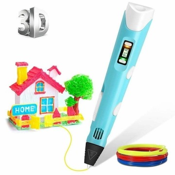 ШАРИКОВАЯ РУЧКА ДЛЯ 3D ПРИНТЕРА ТРАФЕТ PLA сменные стержни 9 м