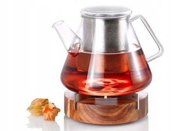 DZBANEK Zaparzacz HERBATY 1,5l + PODGRZEWACZ AdHoc