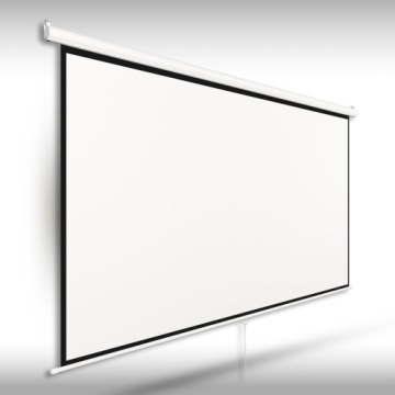 ПОЛУАВТОМАТИЧЕСКИЙ ПРОЕКЦИОННЫЙ ЭКРАН ДЛЯ ПРОЕКТОРА НАСТЕННЫЙ ПОТОЛОК 100 ДЮЙМОВ