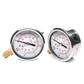 Manometr glicerynowy dolny G1/4 DN63 0-6 bar