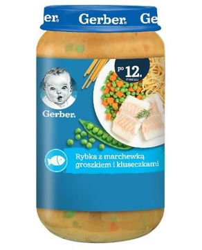 Nestlé Gerber rybka z warzywami po 12 miesiącu