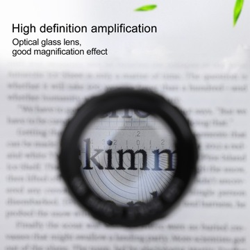 8LED 10-кратное увеличительное стекло со шкалой высокого разрешения, регулируемое увеличение G