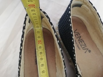 Buty espadryle Venezia r. 36 dł wkładki 23 cm