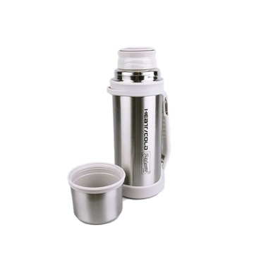 Стальной вакуумный термос MR-1631-100 зеленый 1л