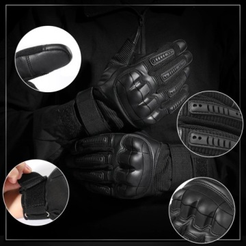 Тактические военные перчатки TOUCH SCREENS Combat Military Black L