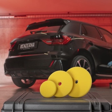 Губка полировальная Menzerna 150 x 30 мм желтая