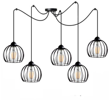 LAMPA SUFITOWA ,ŻYRANDOL DO SALONU PAJĄK DRUCIAK50
