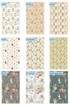 ШТОРА ДЛЯ ДЕТЕЙ 150х260см Лесные узоры