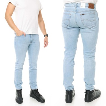 LEE RIDER spodnie męskie zwężane jeansy W33 L32