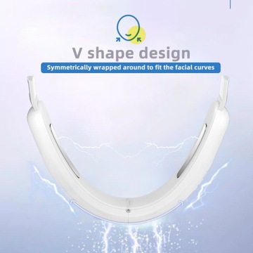 Mikroprądowa maszyna do liftingu twarzy V-Line Policzek Wyszczuplający masażer do twarzy