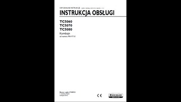 Instrukcja obsługi NEW HOLLAND TC5060 -TC5080