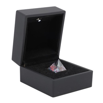 K9 оптическая стеклянная призма 20 мм в форме пирамиды, красочная призма 0M