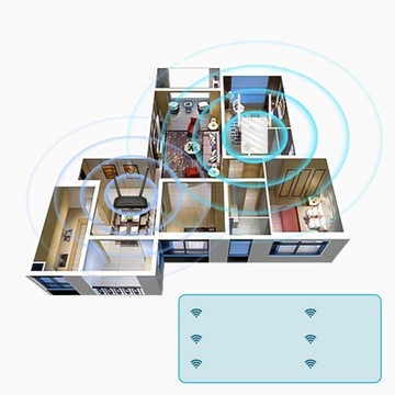 Усилитель сигнала Wi-Fi WPS 1200 Мбит/с