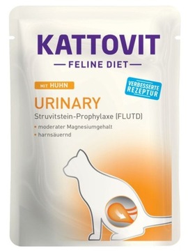 Kattovit | Urinary karma mokra dla kota | Kurczak 85g