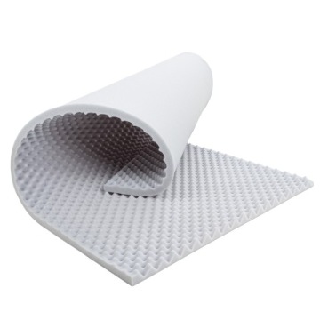 Akustické stěnové panely eliminující echo, stropní kazety, popelavé, 4 cm