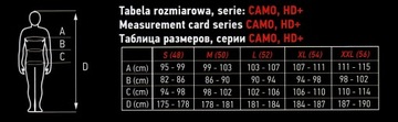 РАБОЧИЕ ШОРТЫ NEO КАМУФЛЯЖНЫЙ РАЗМЕР L 81-271-L
