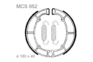 Szczęki hamulcowe kpl. TRW MCS852