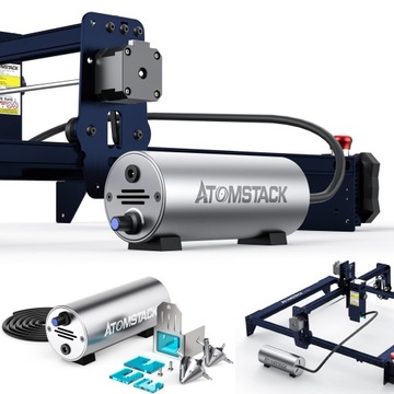 Лазерный гравер/резак ATOMSTACK A10 Pro Плоттеры+Пэд XL+Валик R3PRO+Насос