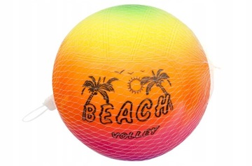 Piłka plażowa beach ball 23 cm w siatce