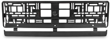 РАМКА ДЛЯ НОМЕРНЫХ ЗНАКОВ EU PL УНИВЕРСАЛЬНАЯ ЧЕРНАЯ ДЛЯ АВТОМОБИЛЕЙ