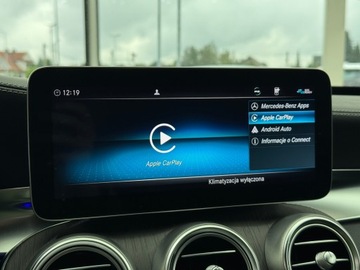 Mercedes Klasa C W205 Kombi Facelifting HYBRYDA 2.0 300 de 306KM 2021 Mercedes-Benz C 300 AMG Line Plug In / 1 właścicie, zdjęcie 27