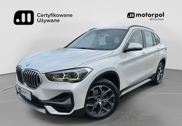 BMW X1 F48 Crossover sDrive20i 192KM 2019 BMW X1 sDrive20i xLine, GPS, Kamera, Tempomat, Ambiente, HiFi, Serwis ASO