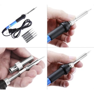 ZESTAW LUTOWNICZY LUTOWNICA Z AKCESORIAMI + ETUI.