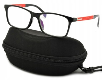 PLUSY Okulary CZYTANIA Korekcyjne z ANTYREFLEKSEM