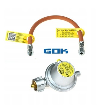 Zestaw do kampera GOK wąż 40 cm reduktor PRV 30mb