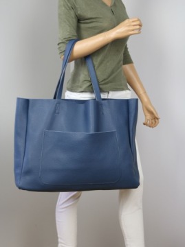 Кожаная сумочка польского производства - ручная работа А4 - НАРЕМЕННАЯ СУМКА