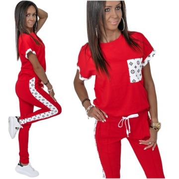 STYLOWY MODNY KOMPLET DRESOWY LUISS! WZ.2 L