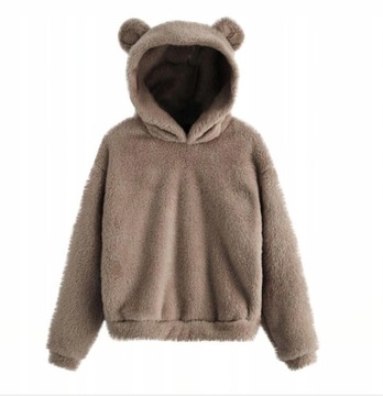 ХУДИ TEDDY BEAR С ПУШИСТЫМИ УШАМИ