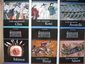 MITOLOGIE ŚWIATA Chin, Korei, Eskimosi, Persji, Anatolii, Syberii x 6