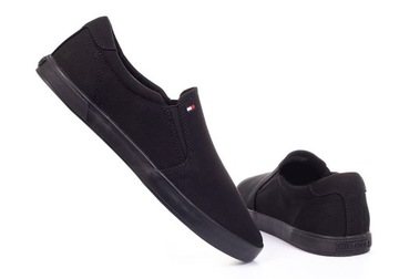 TOMMY HILFIGER BUTY MĘSKIE TRAMPKI BLACK r. 44